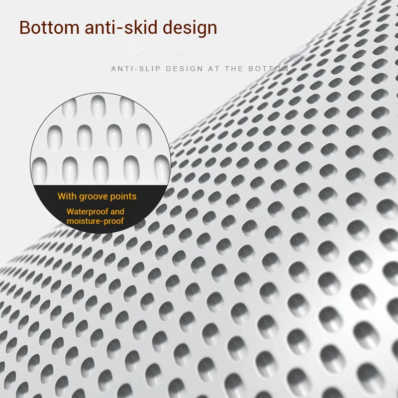 Cat Litter Mat 2-Layer Design Premium Sand Trapping Technology Waterproof Base Non-Slip Pet Floor Protector for Indoor Kittens