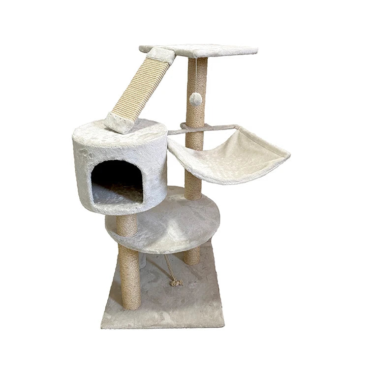 Cat Condo Modern Solid Wood Outdoor Cat Tree