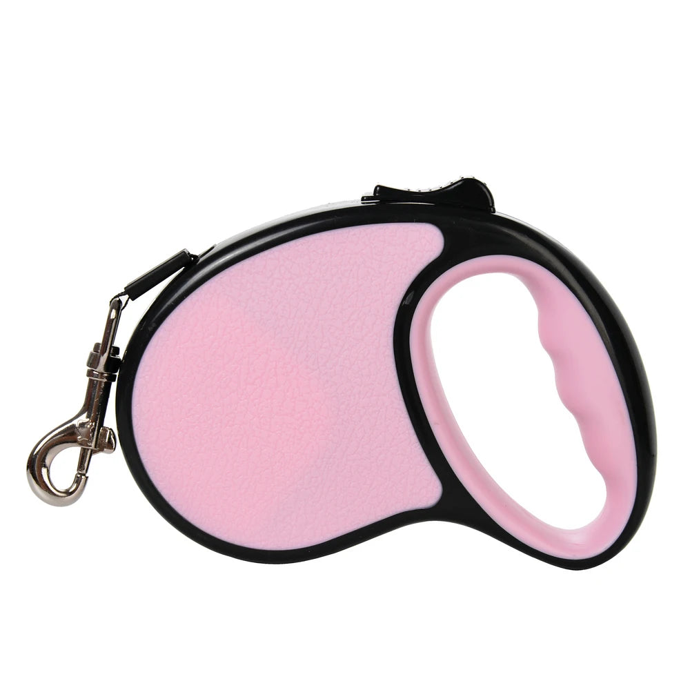 3/5M Automatic Retractable Dog Leash for Small Medium Dogs Cats Strong Nylon Pet Traction Rope Chihuahua Bulldog Puppy Supplies