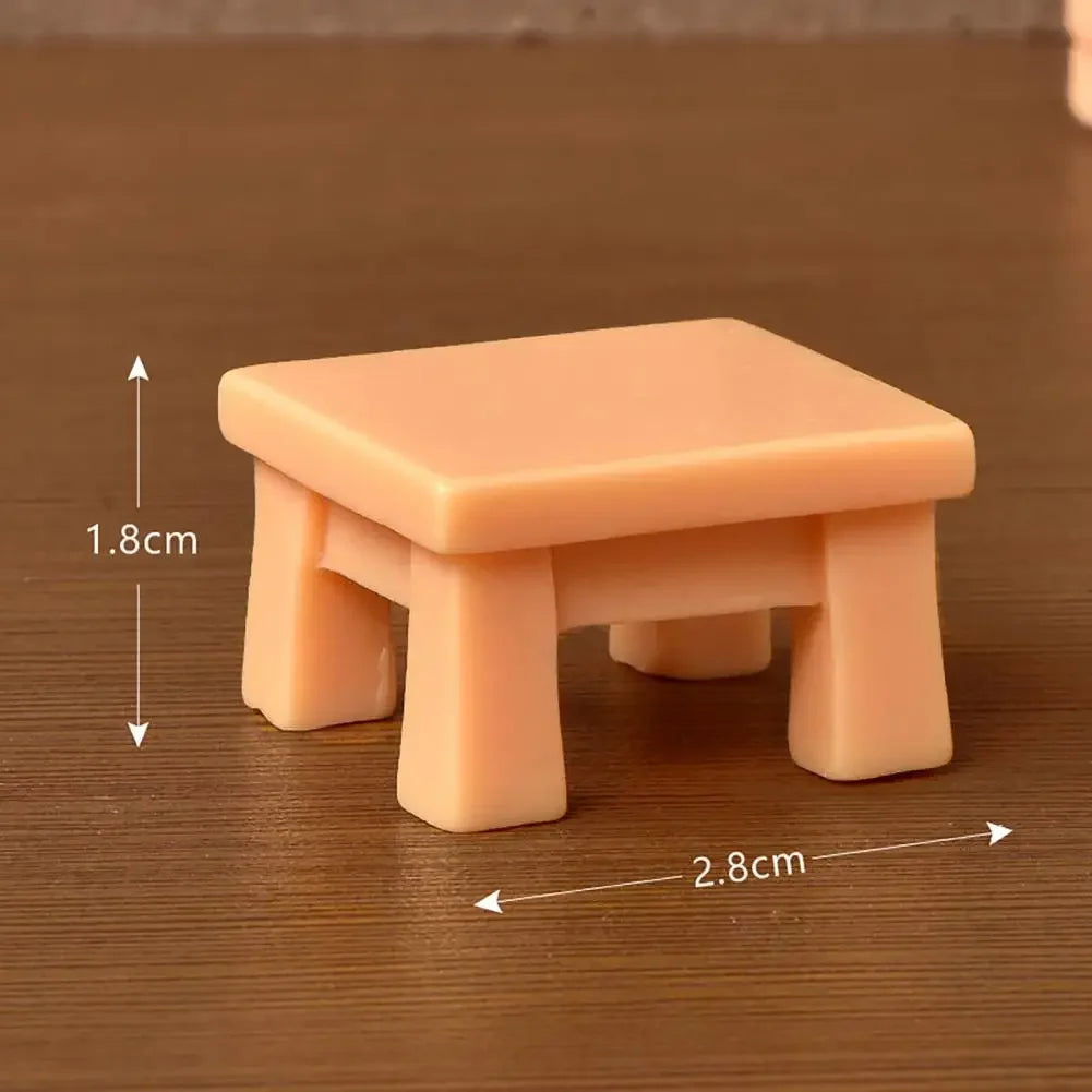 Real-looking  Great Cute Cat Figurines Display Toy Plastic Cat Ornament Multi-purpose   Kitten Accessories