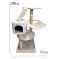 Cat Condo Modern Solid Wood Outdoor Cat Tree