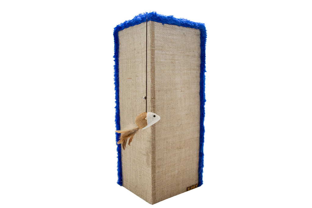 Kit 2 Arranhadores Canto de Sofá e Arranhador Bolinha Para Gatos Sustentável Lup