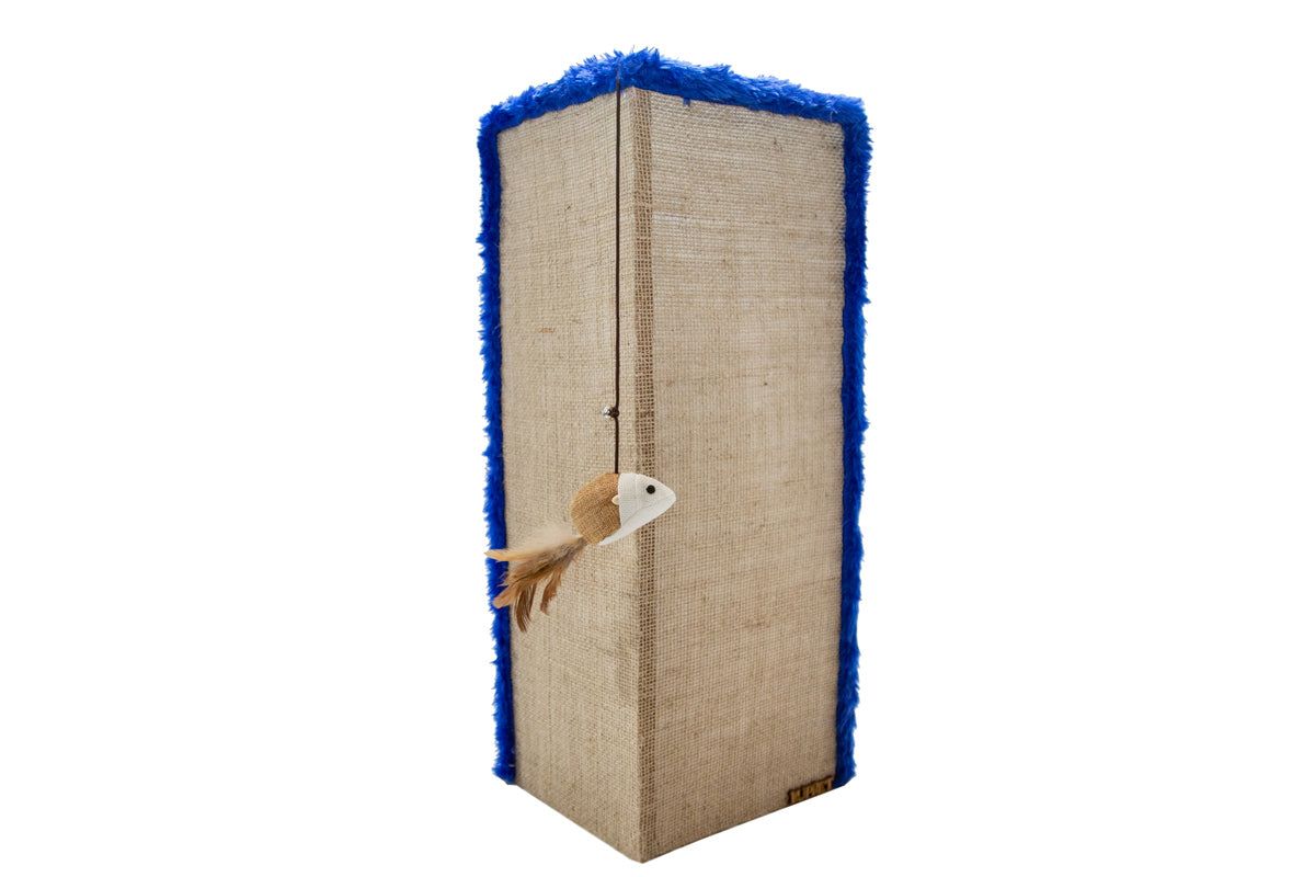 Kit 2 Arranhadores Canto de Sofá e Arranhador Bolinha Para Gatos Sustentável Lup